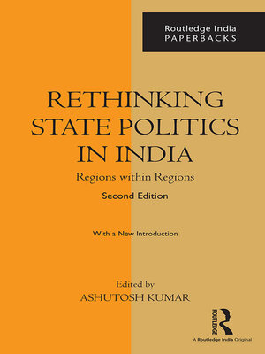 cover image of Rethinking State Politics in India
